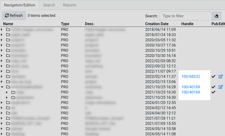 CreatePublishHandle