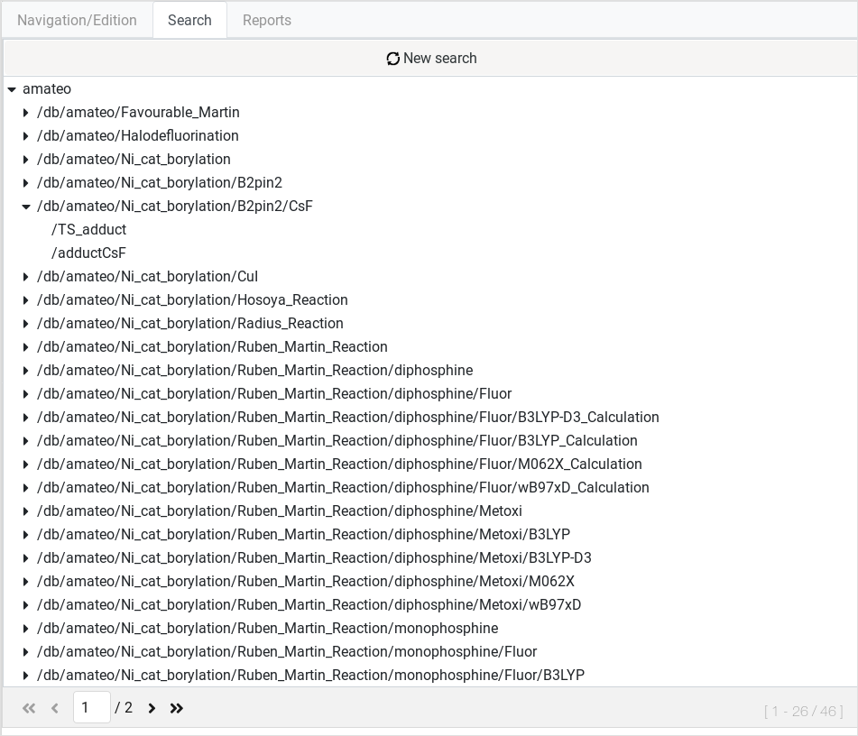 CreateSearchFormResults