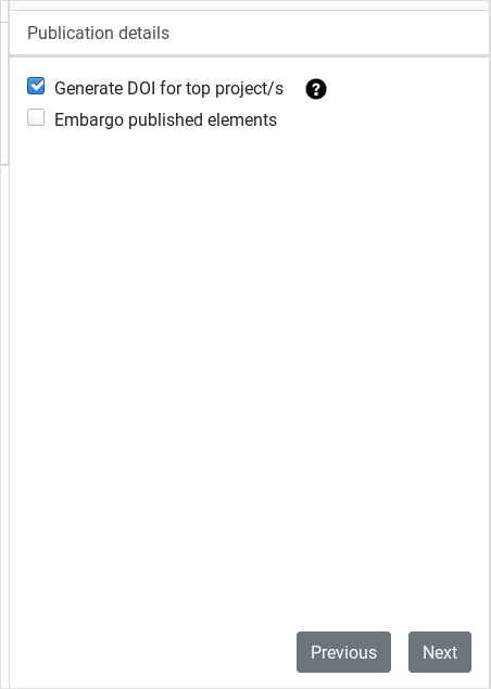 PublicationOptions