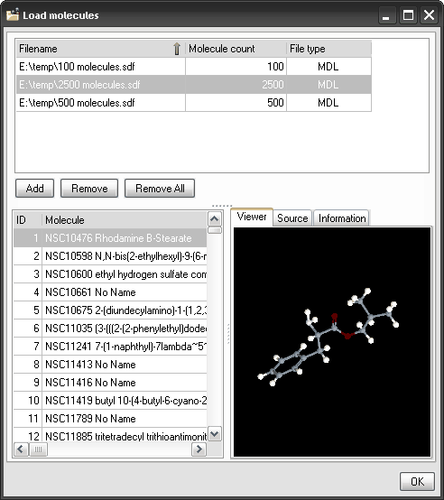 Load Molecules